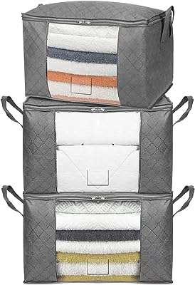Grand sac de rangement pliable à fermeture éclair amazonbasics avec fenêtres transparentes et poignées. DIAYTAR COTE D'IVOIRE, la boutique en ligne par excellence pour tous les amateurs de gadgets insolites et ludiques. Découvrez notre large sélection de produits à petit prix, parfaits pour surprendre et amuser votre entourage. De l'électronique à l'originalité débordante, laissez-vous tenter par nos gadgets innovants et créez la surprise en toutes occasions !