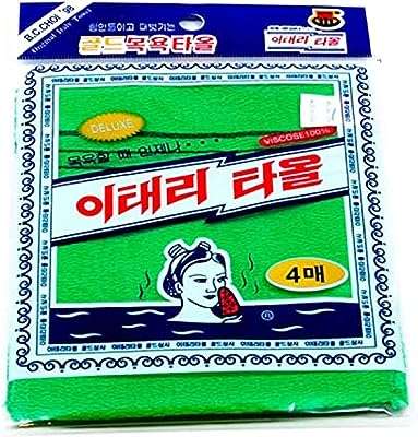 Serviette de bain exfoliante coréenne [paquet de 4] (vert) par chef home. Faites des économies sans renoncer à vos envies chez DIAYTAR COTE D'IVOIRE, la boutique en ligne incontournable pour trouver des produits discount. Explorez notre sélection dédiée à la maison, l'électroménager, l'informatique, la mode et les gadgets, et profitez de prix réduits sur tous nos articles. Ne laissez pas passer cette occasion de faire de bonnes affaires !
