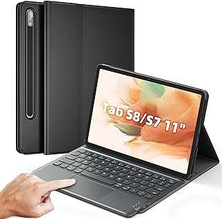 Étui avec clavier chesona galaxy tab s7 pour tablette samsung 11". Découvrez DIAYTAR COTE D'IVOIRE, votre destination en ligne pour des produits discount de qualité. Avec une vaste sélection d'articles pour la maison, l'électroménager, l'informatique et la mode, nous vous offrons la possibilité de réaliser des économies considérables tout en vous faisant plaisir.