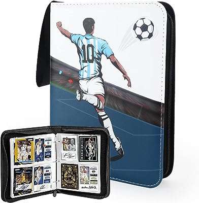 Album de cartes à collectionner de football album de cartes capacité de 400 unités livre collection avec boucle. DIAYTAR COTE D'IVOIRE  is your ultimate destination for discount shopping, providing a diverse range of products that cater to your everyday needs. With everything from essential home appliances to state-of-the-art electronics, trendy fashion pieces, and inventive gadgets, our online store offers unbeatable prices without compromising on quality.