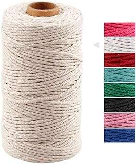 Fil de macramé solide 3 mm ficelle de cuisson en coton de qualité alimentaire pour lier. Vous cherchez des produits discount sans compromis sur la qualité ? DIAYTAR COTE D'IVOIRE  répond à vos attentes en offrant une large gamme d'articles pour tous les besoins, des appareils électroménagers aux gadgets dernier cri. Explorez notre catalogue en ligne et trouvez tout ce dont vous avez besoin à prix cassés.