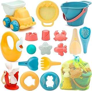 Jouets de sable de plage pour enfants 17 pièces jouets de château la plage. La boutique en ligne DIAYTAR COTE D'IVOIRE  propose une large gamme de produits discount pour répondre à tous vos besoins. Obtenez les dernières innovations technologiques, les indispensables pour votre maison et une sélection de vêtements à la mode, le tout à des prix avantageux. Parcourez notre catalogue et profitez de réductions exceptionnelles !