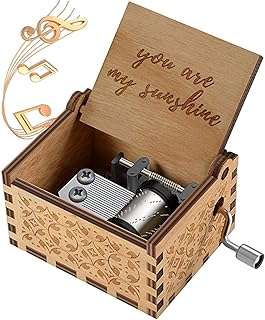 Boîte à musique you are my sunshine en bois vintage gravée au laser. DIAYTAR COTE D'IVOIRE  - votre solution tout-en-un pour des achats discount en ligne ! Découvrez notre gamme finale de produits, allant des indispensables de la maison aux dernières tendances de la mode et de la technologie. Obtenez les meilleurs prix sur une sélection variée d'articles, vous permettant de réaliser d'énormes économies tout en profitant de produits de qualité. Avec des options de livraison flexibles et une satisfaction garantie, nous faisons de votre expérience d'achat un jeu d'enfant !