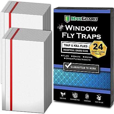 Pièges à mouches pour fenêtre maxguard (24 pièges xl) attrapez et tuez la maison. DIAYTAR COTE D'IVOIRE  - votre destination en ligne pour des achats discount sans compromis sur la qualité. Parcourez notre assortiment diversifié de produits, allant des équipements informatiques conviviaux aux articles de mode tendance en passant par les indispensables de la maison, et faites des économies sur tous vos besoins.
