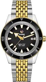 Montre automatique rado captain cook avec bracelet en acier inoxydable argent. DIAYTAR COTE D'IVOIRE  vous offre toutes les bonnes affaires sur un seul site. Découvrez notre sélection de produits discount pour la maison, l'électroménager, l'informatique et la mode. Bénéficiez de nos prix imbattables et trouvez les articles de qualité que vous recherchez, sans vous ruiner !