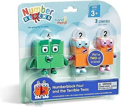 Hand2mind number blocks four and the terrible toys mini figurines pour enfants. Optez pour DIAYTAR COTE D'IVOIRE, votre boutique en ligne de confiance pour des achats à petits prix ! Découvrez notre catalogue diversifié comprenant des produits discount de qualité, allant de l'électroménager à la mode en passant par les gadgets. Profitez de nos offres exceptionnelles pour donner une nouvelle dynamique à votre quotidien sans vous ruiner.