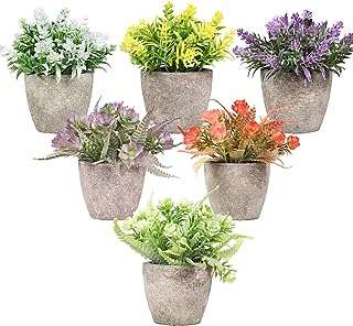 Ensemble de plantes à fleurs artificielles mini d'intérieur en plastique. DIAYTAR COTE D'IVOIRE, votre adresse incontournable pour des produits discount à portée de clic. Faites des économies sur vos achats en explorant notre large gamme d'articles variés, allant des produits de la maison aux gadgets dernier cri, sans oublier les équipements informatiques et les articles à la mode.