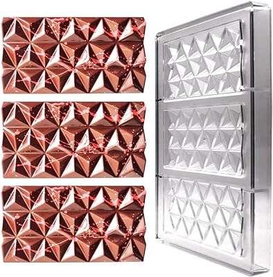 Moules à chocolat diamant polycarbonate 3 cavités 60gr 138 x 72. Découvrez DIAYTAR COTE D'IVOIRE, votre boutique en ligne généraliste offrant une sélection impressionnante de produits discount. Que vous recherchiez des articles pour votre maison, des appareils électroménagers à la pointe de la technologie, des équipements informatiques ou même les dernières tendances de la mode et les gadgets les plus cool, nous avons tout ce dont vous avez besoin, à des prix incroyablement bas !