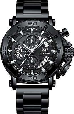 Montres militaires pour hommes montre militaire à grand cadran étanche en acier. Faites des économies sans renoncer à vos envies chez DIAYTAR COTE D'IVOIRE, la boutique en ligne incontournable pour trouver des produits discount. Explorez notre sélection dédiée à la maison, l'électroménager, l'informatique, la mode et les gadgets, et profitez de prix réduits sur tous nos articles. Ne laissez pas passer cette occasion de faire de bonnes affaires !
