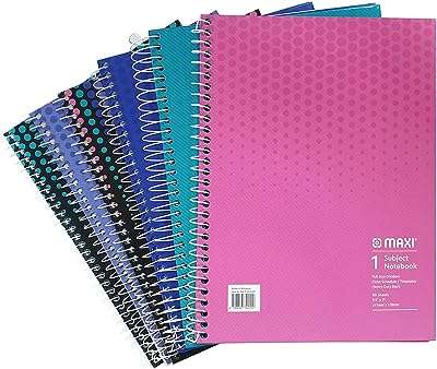 Cahier à couverture rigide en spirale en polypropylène 1 matière maxi. DIAYTAR COTE D'IVOIRE  - le paradis du shopping à prix cassé ! Parcourez notre catalogue en ligne et découvrez une multitude de produits à prix discount, allant des articles de la maison aux gadgets high-tech les plus branchés. Profitez de taux de remise incroyables sur tous vos achats.