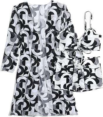 Femmes kimono cardigan maillots de bain en mousseline plage boho lâche. DIAYTAR COTE D'IVOIRE  vous ouvre les portes d'un univers de bonnes affaires. Découvrez notre large gamme de produits discount, allant des indispensables de la maison aux dernières tendances mode, en passant par les gadgets innovants. Profitez d'offres exceptionnelles et de prix imbattables pour des achats malins et éclairés.