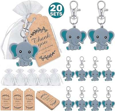 20 pièces de cadeaux de fête prénatale pour invités porte clés bébé éléphant. Parcourez notre magasin en ligne DIAYTAR COTE D'IVOIRE  et profitez de nos offres incroyables sur une large gamme de produits. Trouvez tout ce dont vous avez besoin, de l'électroménager à l'informatique, et restez à la mode sans vous ruiner grâce à nos articles à prix réduits.