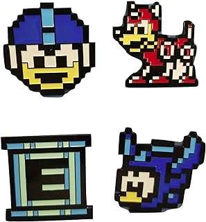 Ensemble de 4 broches lotte crate 8 bit mega man bleu petit. Faites des bonnes affaires en un clic avec DIAYTAR COTE D'IVOIRE  ! Notre boutique en ligne généraliste vous propose une large gamme de produits discount, de l'électroménager à l'informatique en passant par la mode et les gadgets. N'attendez plus pour économiser et équiper votre maison à prix réduits, sans compromis sur la qualité !