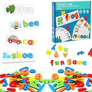 Jouets d'apprentissage et d'orthographe assortis aux lettres puzzles de l'alphabet anglais en bois. DIAYTAR COTE D'IVOIRE, votre partenaire de shopping discount en ligne, regroupe une large gamme de produits à prix cassés pour tous les amateurs de bonnes affaires. Faites des économies sur vos achats de la maison à l'électroménager, de l'informatique à la mode, grâce à DIAYTAR COTE D'IVOIRE !