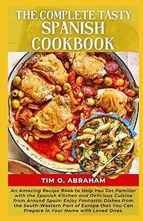 Le livre de cuisine espagnol complet : un livre de recettes étonnant pour vous aider. DIAYTAR COTE D'IVOIRE, votre destination en ligne pour des produits discount de qualité. Découvrez notre large éventail de produits, allant de la maison à l'électroménager, de l'informatique à la mode et aux gadgets, et trouvez les meilleures offres du marché. Profitez d'une expérience d'achat simple et abordable avec DIAYTAR COTE D'IVOIRE  et économisez sur tous vos achats en ligne.