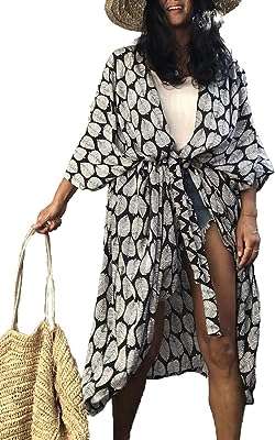 Be spectacle maillot de bain kimono long teint par nœuds pour femme. DIAYTAR COTE D'IVOIRE  est votre guichet unique pour des produits discount de haute qualité. Parcourez notre large sélection d'articles, allant des appareils électroménagers essentiels aux produits informatiques, en passant par les accessoires mode et les gadgets dernier cri, tout en profitant de prix imbattables.