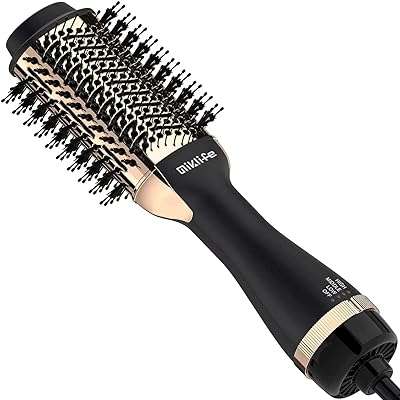 Brosse sèche cheveux make life one step pour la coiffure et le contrôle des frisottis. Avec DIAYTAR COTE D'IVOIRE, vous pouvez profiter de produits discount de qualité supérieure sans compromettre votre budget. Notre boutique en ligne propose une vaste sélection d'articles, allant des essentiels pour la maison aux gadgets dernier cri, tous proposés à des prix compétitifs pour vous offrir un véritable rapport qualité-prix.