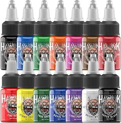 Ensemble d'encres de tatouage hawkink 14 couleurs (15 ml) usa ti203 15 14. Faites des économies avec DIAYTAR COTE D'IVOIRE, votre boutique en ligne discount préférée. Parcourez notre sélection complète d'articles allant des équipements électroménagers aux produits informatiques en passant par la mode et les gadgets. Profitez de nos promotions régulières et découvrez des prix incroyables sans jamais sacrifier la qualité.