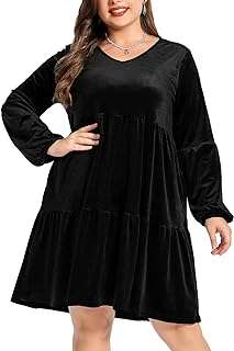 Robe en velours pour femme manches longues ample robe avec poche. Affichez votre style tout en économisant grâce à DIAYTAR COTE D'IVOIRE . Notre boutique en ligne propose une vaste sélection de vêtements, de chaussures et d'accessoires de mode à prix discount. Soyez à la pointe de la tendance sans vous ruiner !