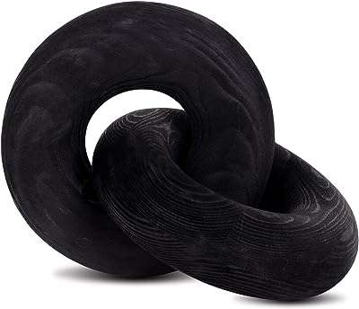 Décor de nœud en bois noir hamasuyo 2 grands anneaux noir. Ne ratez pas les bonnes affaires chez DIAYTAR COTE D'IVOIRE, votre boutique en ligne discount pour tous vos besoins. Explorez notre gamme complète de produits pour la maison, l'électroménager, l'informatique, la mode et les gadgets, et profitez des meilleurs prix du marché sans compromis sur la qualité.