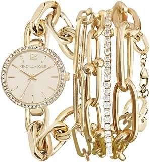 Ensemble montre à mouvement quartz et bracelet superposé kindle + kylie. Trouvez tout ce dont vous avez besoin chez DIAYTAR COTE D'IVOIRE, votre boutique en ligne discount incontournable. Avec un vaste choix d'articles pour la maison, des électroménagers aux gadgets high-tech, en passant par la mode à petits prix, nous vous offrons des opportunités d'économies tout en garantissant une satisfaction maximale.
