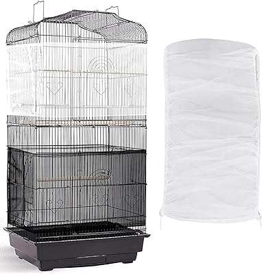 Wawasia – couverture de cage à oiseaux longueur réglable attrape plumes de graines blanches maille en nylon. DIAYTAR COTE D'IVOIRE  - votre solution tout-en-un pour des achats discount en ligne ! Découvrez notre gamme finale de produits, allant des indispensables de la maison aux dernières tendances de la mode et de la technologie. Obtenez les meilleurs prix sur une sélection variée d'articles, vous permettant de réaliser d'énormes économies tout en profitant de produits de qualité. Avec des options de livraison flexibles et une satisfaction garantie, nous faisons de votre expérience d'achat un jeu d'enfant !
