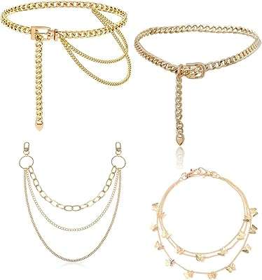 Ceinture de chaîne de taille pour femmes punk réglable ceinture dorée boucle de ceinture femmes et filles. Optez pour des achats malins avec DIAYTAR COTE D'IVOIRE, la boutique en ligne généraliste qui met à votre disposition une pléthore de produits discount. Décorez votre maison, équipez votre cuisine avec des électroménagers modernes, trouvez le dernier ordinateur portable ou mettez à jour votre garde-robe avec nos articles de mode à prix abordables. Découvrez un monde de bonnes affaires, à portée de clic !