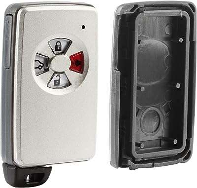 Housse de protection pour clé télécommande remplacement à 4 boutons pour toyota. Faites des économies intelligentes avec DIAYTAR COTE D'IVOIRE  - la boutique en ligne qui réunit tous vos besoins essentiels à des prix imbattables. Explorez notre vaste gamme de produits de la maison, de l'électroménager à l'informatique en passant par la mode et les gadgets, et découvrez comment prendre soin de votre budget sans faire de compromis sur la qualité.