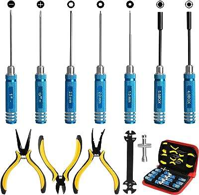 Outils de voiture rc jeu de 12 tournevis (hexagonaux phillips plats) pince. Faites-vous plaisir sans vous ruiner avec DIAYTAR COTE D'IVOIRE, la boutique en ligne qui propose des produits discount pour tous les budgets. Venez découvrir notre sélection de produits pour la maison, l'électroménager, l'informatique et la mode, et profitez de remises exceptionnelles.