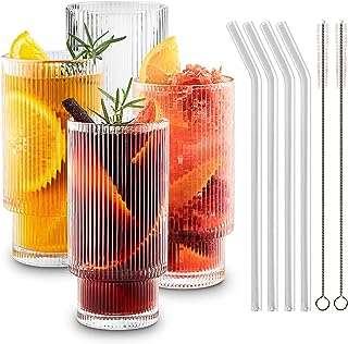 Ishop 4 pièces verres à boire en verre nervuré avec pailles. Devenez le roi des gadgets sans vous ruiner sur DIAYTAR COTE D'IVOIRE . Avec notre collection de produits originaux et abordables, vous aurez toujours le cadeau parfait à portée de main. Parcourez notre boutique en ligne pour découvrir des gadgets étonnants qui feront plaisir à coup sûr.