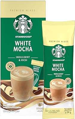Mélange de café moka blanc instantané starbucks premium 24 g paquet. DIAYTAR COTE D'IVOIRE  est là pour rendre votre budget heureux et votre shopping facile. Parcourez notre gamme complète de produits discount de qualité supérieure allant de la maison à l'électroménager, de l'informatique à la mode, et trouvez des articles pour chaque aspect de votre vie à des prix imbattables!