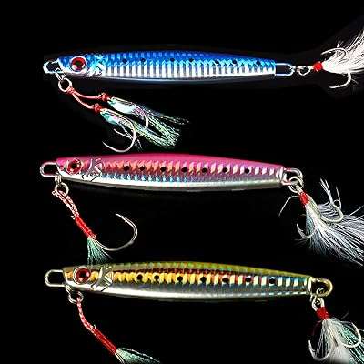 Leurre de plomb vertical artificiel en eau salée leurres de pêche rapides et lents. DIAYTAR COTE D'IVOIRE  - Votre destination en ligne pour des achats malins. Avec notre sélection de produits discount, allant de la maison à l'électronique, de la mode à l'informatique, vous pouvez économiser tout en comblant vos besoins. Ne manquez pas nos offres spéciales et réalisez des économies considérables dès aujourd'hui!