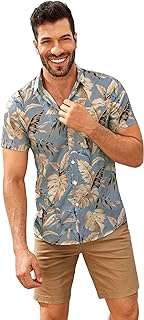Chemise hawaïenne gurgliter pour hommes chemise de plage boutonnée à manches. Faites des économies intelligentes sur DIAYTAR COTE D'IVOIRE, votre boutique en ligne de confiance. Avec notre large sélection de produits discount, incluant la maison, l'électroménager, l'informatique et la mode, vous trouverez tout ce dont vous avez besoin à des prix défiant toute concurrence. Ne manquez pas nos offres promotionnelles et commandez en toute simplicité dès maintenant!