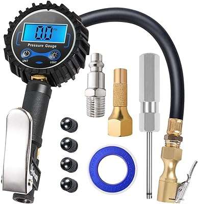 Gonfleur de pneu numérique atg250 avec manomètre mandrin d'air 250 psi et accessoires. DIAYTAR COTE D'IVOIRE  is your ultimate destination for discount shopping, providing a diverse range of products that cater to your everyday needs. With everything from essential home appliances to state-of-the-art electronics, trendy fashion pieces, and inventive gadgets, our online store offers unbeatable prices without compromising on quality.