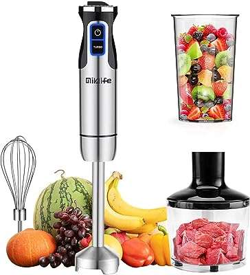 Mélangeur plongeant multifonction 4 en 1 make life 600 w 12. Besoin d'un produit de haute technologie sans vous ruiner ? DIAYTAR COTE D'IVOIRE  est le spécialiste des gadgets et accessoires tech à prix cassés. Des enceintes bluetooth aux montres connectées, en passant par les écouteurs sans fil, nous mettons à votre disposition une sélection de produits innovants qui vous faciliteront la vie à petit prix. Vivez la technologie sans compromettre votre budget !