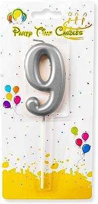 Party time 1pc bougies numérotées en argent de gâteau d'anniversaire. Besoin de renouveler votre garde-robe sans vous ruiner ? Faites un tour sur DIAYTAR COTE D'IVOIRE, votre boutique en ligne discount incontournable pour la mode à petits prix ! De la dernière tendance aux vêtements basiques, nous vous proposons un large choix pour tous les styles et toutes les tailles. Ne sacrifiez plus votre budget pour rester à la pointe de la mode !