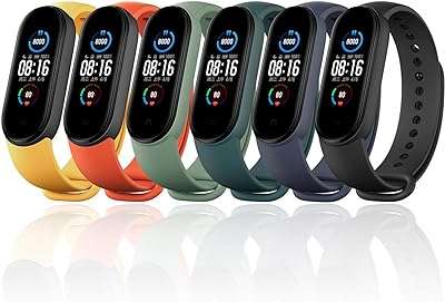 Bracelets monwari 6 pièces pour montre xiaomi mi band 5 bracelet de remplacement. Faites des économies sans compromis chez DIAYTAR COTE D'IVOIRE, votre destination de shopping en ligne pour des produits discount de qualité supérieure, allant des appareils électroniques à la décoration d'intérieur.