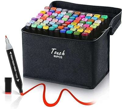Ensemble de stylos marqueurs doubles professionnels lemon life touch 80. Ne cherchez plus ailleurs, DIAYTAR COTE D'IVOIRE  est là pour vous offrir une multitude de produits discount pour toutes vos envies. Explorez notre catalogue diversifié comprenant des articles pour la maison, des appareils électroménagers abordables, des gadgets tendances et bien plus encore, le tout à des prix compétitifs.