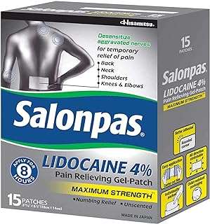 Patch de gel anti douleur à force maximale salonpass 4 % de lidocaïne. Recherchez-vous des produits de qualité sans vous ruiner ? DIAYTAR COTE D'IVOIRE  est là pour vous ! Notre boutique en ligne propose une large gamme de produits discount, de la maison à l'électroménager en passant par l'informatique, la mode et les gadgets. Faites des économies avec nous !