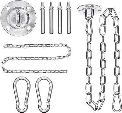 Kit de suspension de balançoire zarmanway avec 2 méthodes au plafond ensemble crochets robustes pour hamac. Besoin de renouveler votre intérieur ou de vous équiper en nouvelles technologies à prix cassés ? Ne cherchez plus, DIAYTAR COTE D'IVOIRE  a tout ce qu'il vous faut ! Notre boutique en ligne propose une variété impressionnante de produits discount, alliant qualité et prix compétitifs dans des domaines tels que l'électroménager, la mode, l'informatique et bien plus encore.