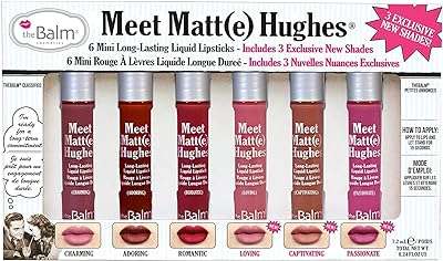 Thebalm mini set découvrez le rouge à lèvres liquide fixe