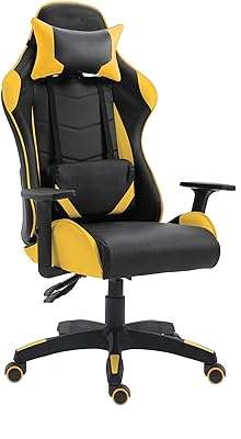 Mahmayi b88 fauteuil de jeu ergonomique pivotant à inclinaison réglable et dossier. Faites des économies sur tous vos achats chez DIAYTAR COTE D'IVOIRE . Notre boutique en ligne vous propose un large choix de produits discount, allant des indispensables pour la maison aux articles high-tech et aux accessoires de mode. Ne manquez pas nos offres exceptionnelles pour acheter intelligemment et à petits prix !