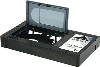 Adaptateur de cassette vidéo à lecteur compact vhs c alimenté par batterie. DIAYTAR COTE D'IVOIRE, votre boutique en ligne de confiance pour tous vos besoins en produits discount. Parcourez notre sélection minutieusement choisie pour trouver des articles de qualité pour la maison, l'électroménager, l'informatique, la mode et les gadgets, le tout à des prix avantageux. Simplifiez vos achats en ligne avec DIAYTAR COTE D'IVOIRE  et réalisez des économies dès maintenant.