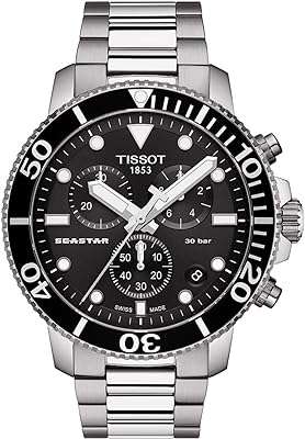 Montre décontractée tissot seastar 660 1000 en acier inoxydable pour homme gris. DIAYTAR COTE D'IVOIRE  révolutionne le shopping en ligne avec sa vaste sélection de produits discount. Trouvez tout ce dont vous avez besoin pour votre maison, des équipements électroménagers aux gadgets high-tech, en passant par les dernières tendances de la mode. Avec DIAYTAR COTE D'IVOIRE, vous pourrez faire des économies tout en profitant de produits de qualité. N'attendez plus et découvrez les avantages de notre boutique en ligne généraliste.