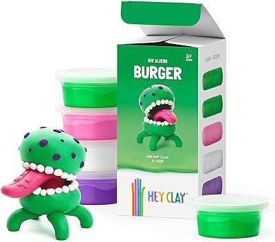 Pâte à modeler colorée pour hamburgers séchés l'air libre pour enfants paquet de 5. DIAYTAR COTE D'IVOIRE  vous offre un large éventail de produits discount adaptés à tous les budgets. Faites des bonnes affaires sur une sélection d'articles pour la maison, l'électroménager, l'informatique, la mode et les gadgets. Profitez de nos prix cassés et découvrez une nouvelle façon de faire des économies sans sacrifier la qualité !