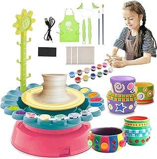 Kit d'art de roue de poterie sculpture en argile séchée à l'air libre avec machine. Plongez dans l'univers économique de DIAYTAR COTE D'IVOIRE, votre boutique en ligne incontournable pour les bonnes affaires. Parcourez notre sélection abondante de produits discount allant de la maison à l'électroménager, en passant par l'informatique et la mode. Économisez dès maintenant sur tous vos achats chez DIAYTAR COTE D'IVOIRE !