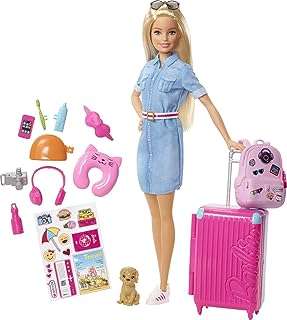 ​comprend une poupée barbie blonde avec un chiot une valise qui s'ouvre des autocollants et 10. Besoin de produits discount ? DIAYTAR COTE D'IVOIRE  est là pour vous ! Parcourez notre large éventail de produits allant des articles de maison aux gadgets dernier cri, et réalisez des économies sur chaque achat. Alors n'attendez plus, faites confiance à notre expertise pour vous offrir le meilleur au prix le plus bas !