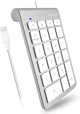 Pavé numérique filaire usb c mcaley pour ordinateur portable apple macbook. DIAYTAR COTE D'IVOIRE, votre partenaire de shopping discount en ligne, regroupe une large gamme de produits à prix cassés pour tous les amateurs de bonnes affaires. Faites des économies sur vos achats de la maison à l'électroménager, de l'informatique à la mode, grâce à DIAYTAR COTE D'IVOIRE !