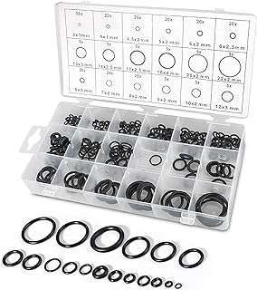 Yacamoz kit assorti de 225 pièces 18 tailles de joints toriques en caoutchouc pour réparation. À la recherche de bonnes affaires ? DIAYTAR COTE D'IVOIRE  vous offre une large gamme de produits discount pour la maison, l'électroménager, l'informatique, la mode et les gadgets. Profitez de prix imbattables sans sacrifier la qualité !