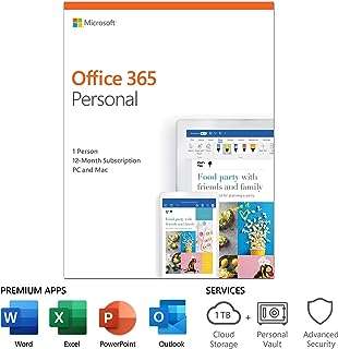 Abonnement personnel microsoft office 365   12 mois 1 personne carte clé. DIAYTAR COTE D'IVOIRE  est le rendez-vous incontournable des chasseurs de bonnes affaires. Parcourez notre catalogue en ligne et trouvez tout ce dont vous avez besoin pour équiper votre maison, de l'électroménager à l'informatique en passant par les dernières tendances en matière de mode. Profitez de nos prix discounts pour réaliser de véritables économies.